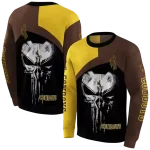 wyoming cowboys skull punisher gold black hoodie best selling