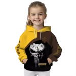 wyoming cowboys skull punisher gold black hoodie best selling