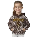 wyoming cowboys tie dye pattern brown hoodie best selling